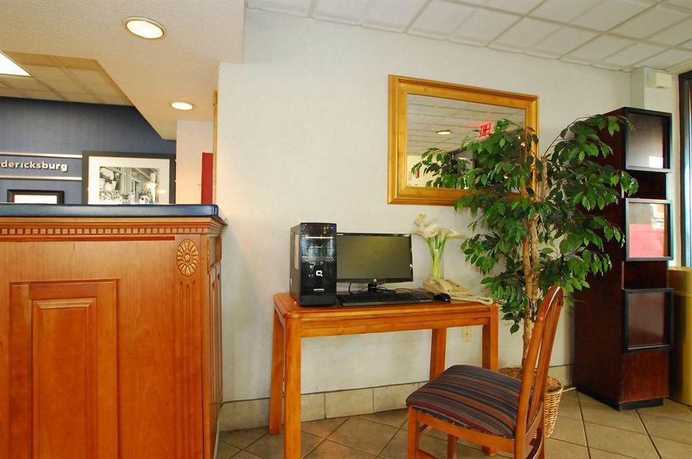 Quality Inn Fredericksburg-Central Park Area Interior foto